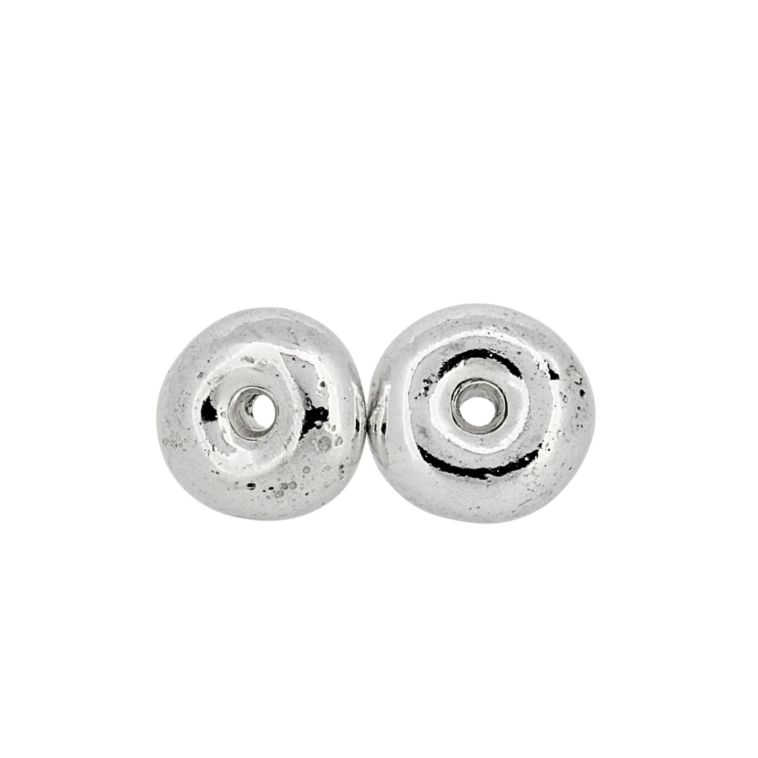 quirky bagel jewellery earrings close up