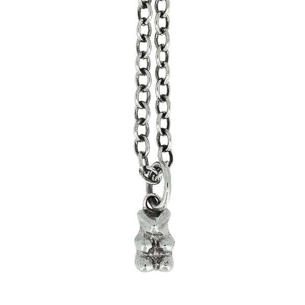 Mini Gummy Bear Necklace on white background