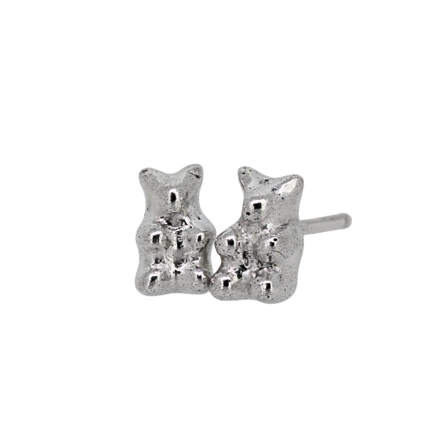 Tiny Gummy Bear Stud Earrings