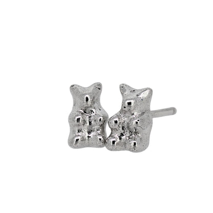 Tiny Gummy Bear Stud Earrings
